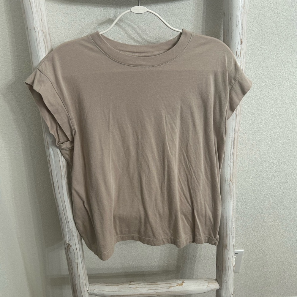 a new day Tan Short Sleeve Women's Tee
